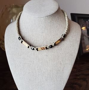 16" hemp cord necklace